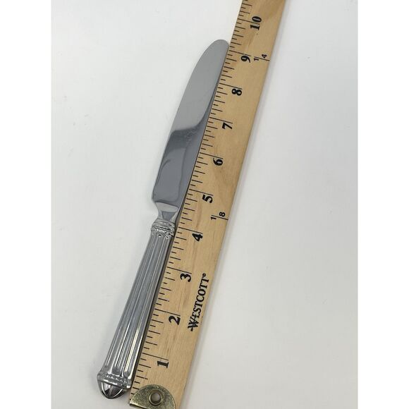 JC PENNEY COLONNADE Stainless Glossy French Dinner Knife 9.25” Replacement - Picture 2 of 3
